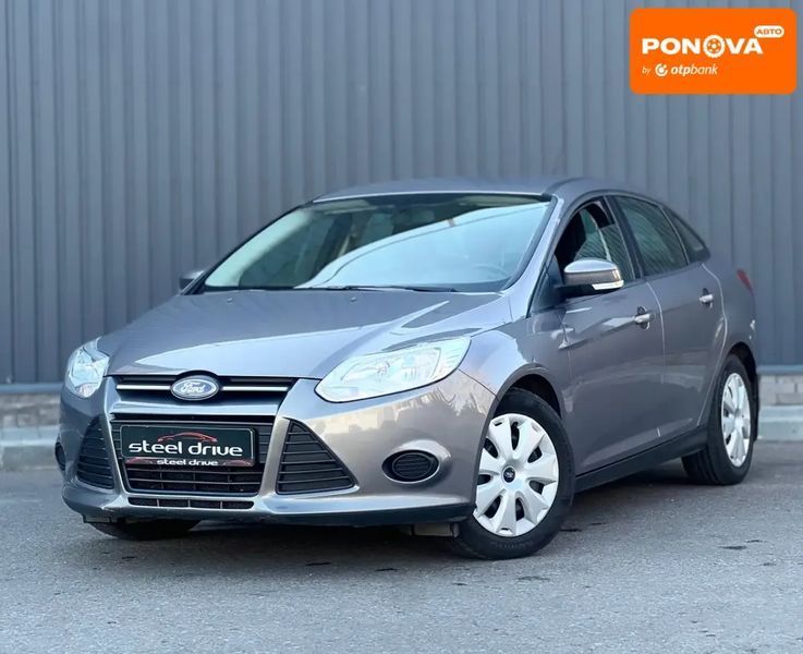 Ford Focus, 2013 р., Бензин, 95 тис. км, Седан, Сірий, Миколаїв AT-10413544 фото