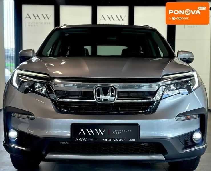 Honda Pilot, 2018 г., Газ пропан-бутан / Бензин, 147 тыс. км, Универсал, Серый, Львов AT-10399613 фото