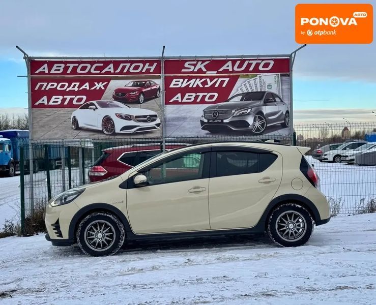 Toyota Aqua, 2018 р., Гібрид (HEV), 98 тис. км, Хетчбек, Бежевий, Київ AT-10408283 фото