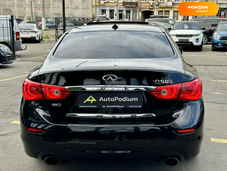 Infiniti Q50, 2016, Бензин, 3 л., 103 тыс. км, Седан, Чорный, Киев 107393 фото