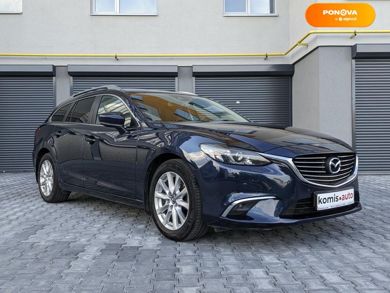 Mazda 6, 2017, Бензин, 2 л., 98 тис. км, Універсал, Синій, Хмельницький 50617 фото