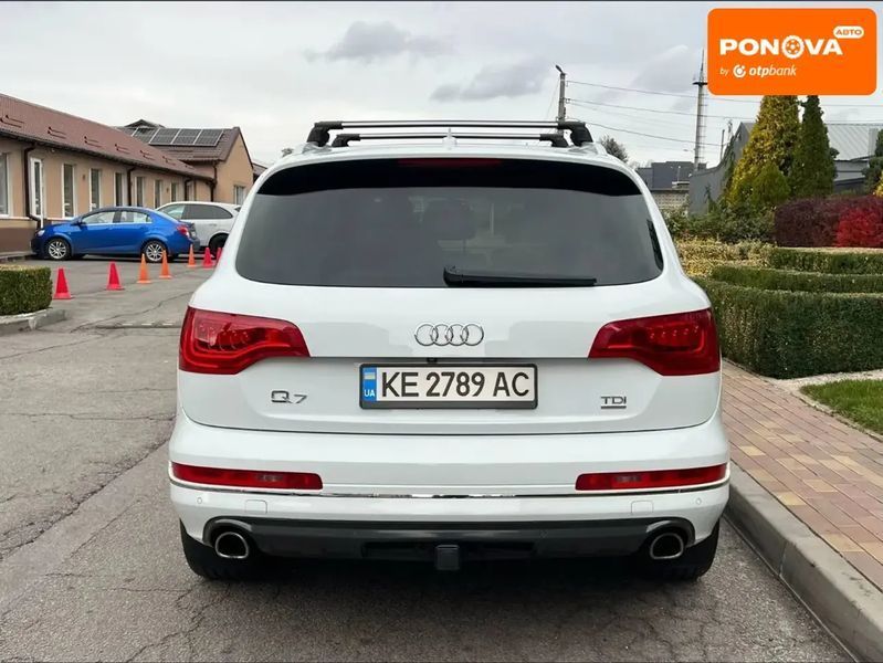 Audi Q7, 2012 р., Дизель, 212 тис. км, Позашляховик / Кросовер, Білий, Дніпро (Дніпропетровськ) AT-10407051 фото