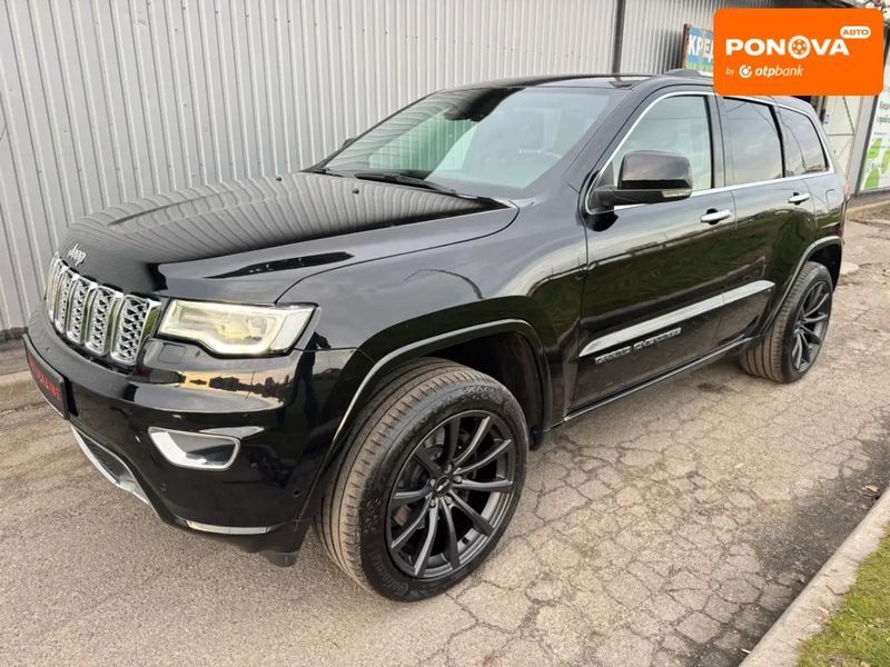 Jeep Grand Cherokee, 2017 р., Дизель, 188 тис. км, Позашляховик / Кросовер, Чорний, Київ AT-10407853 фото