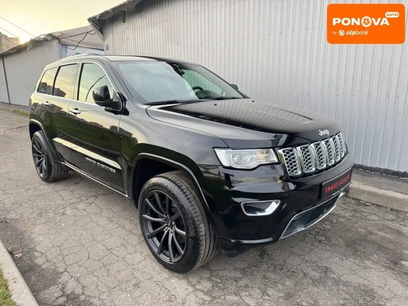 Jeep Grand Cherokee, 2017 р., Дизель, 188 тис. км, Позашляховик / Кросовер, Чорний, Київ AT-10407853 фото