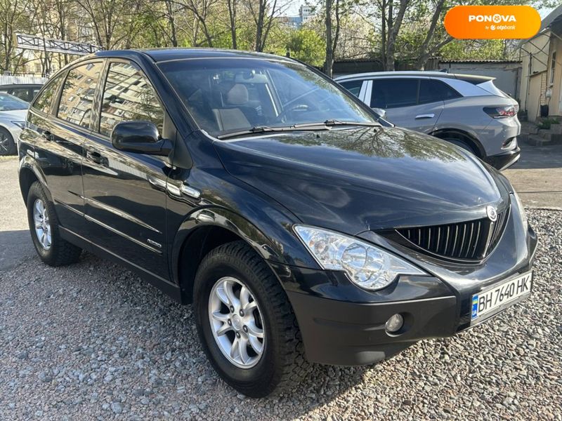 SsangYong Actyon, 2010, Газ пропан-бутан / Бензин, 2 л., 156 тыс. км, Внедорожник / Кроссовер, Чорный, Одесса 36949 фото