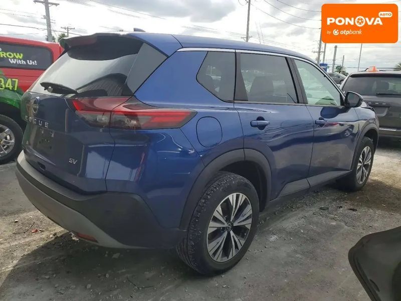 Nissan Rogue, 2022 г., Бензин, 118 тыс. км, Внедорожник / Кроссовер, Синий, Днепр (Днепропетровск) AT-10411417 фото