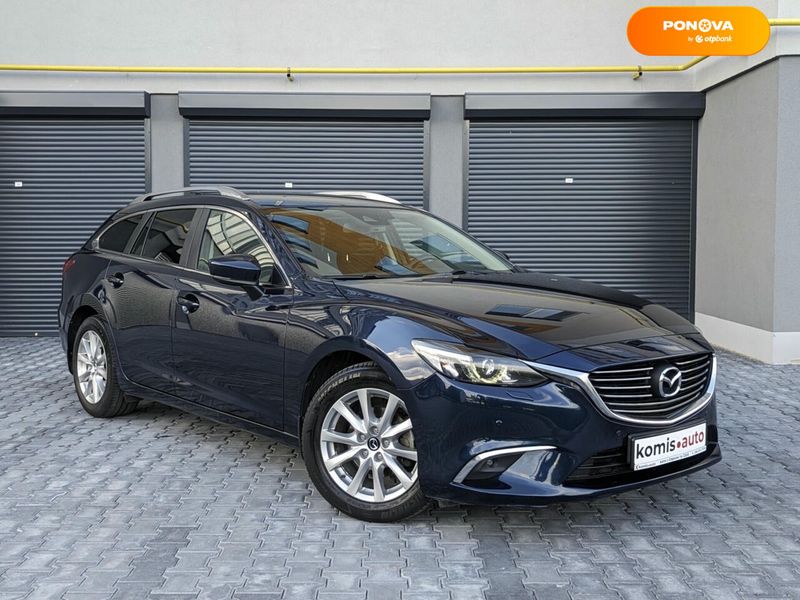 Mazda 6, 2017, Бензин, 2 л., 98 тис. км, Універсал, Синій, Хмельницький 50617 фото