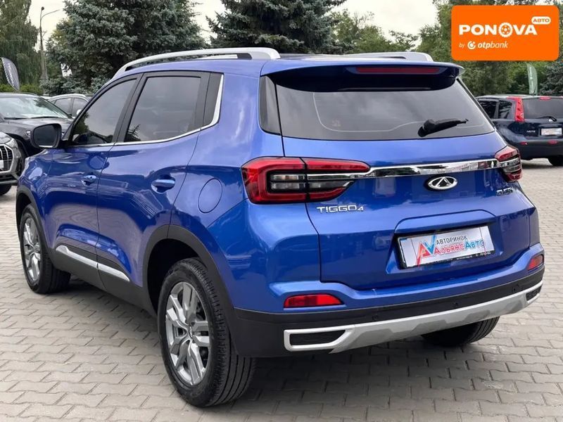 Chery Tiggo 4, 2021 г., Бензин, 89 тыс. км, Внедорожник / Кроссовер, Синий, Кривой Рог AT-10422365 фото