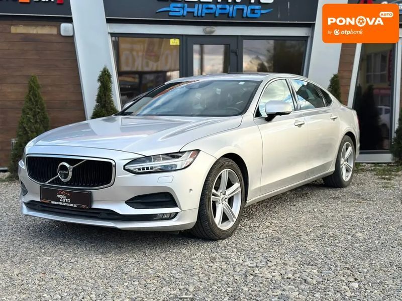 Volvo S90, 2017 р., Бензин, 234 тис. км, Седан, Сірий, Івано-Франківськ AT-10403676 фото