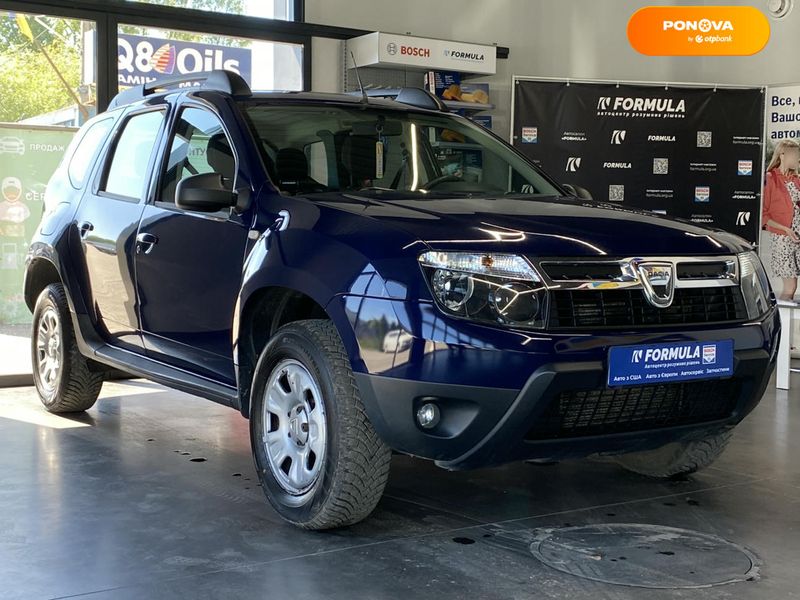 Dacia Duster, 2012, Газ пропан-бутан / Бензин, 1.6 л., 192 тис. км, Позашляховик / Кросовер, Синій, Нововолинськ 48161 фото