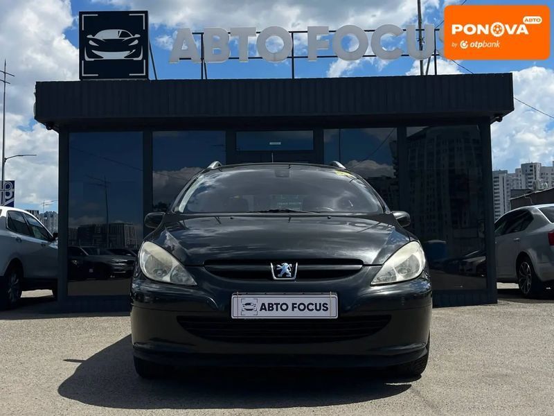 Peugeot 307, 2004 р., Бензин, 177 тис. км, Універсал, Чорний, Київ AT-10422603 фото