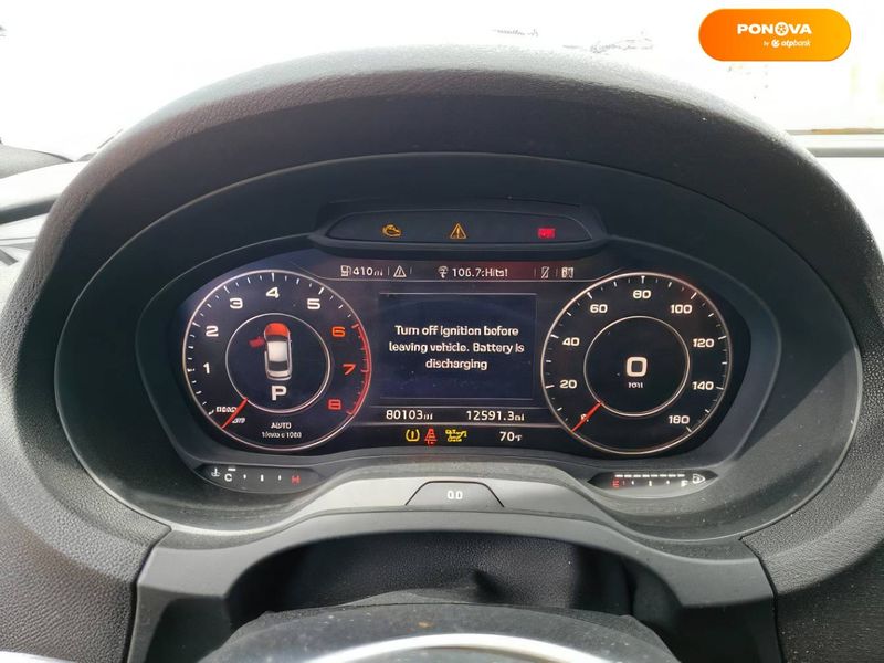 Audi A3, 2017, Бензин, 2 л., 128 тис. км, Седан, Білий, Мукачево Cars-EU-US-KR-30996 фото