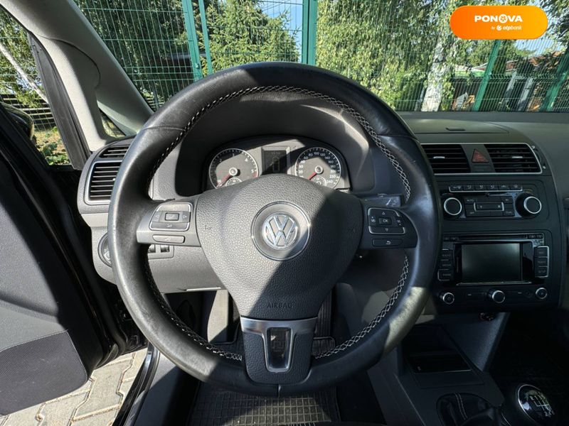 Volkswagen Touran, 2012, Дизель, 1.6 л., 237 тис. км, Мінівен, Чорний, Стрий 109375 фото