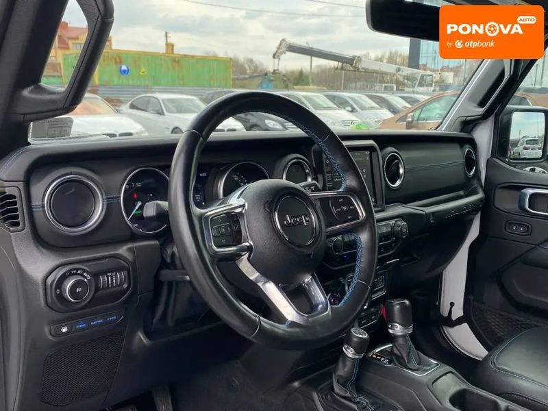 Jeep Wrangler, 2022 р., Гібрид (HEV), 32 тис. км, Позашляховик / Кросовер, Білий, Львів AT-10400658 фото