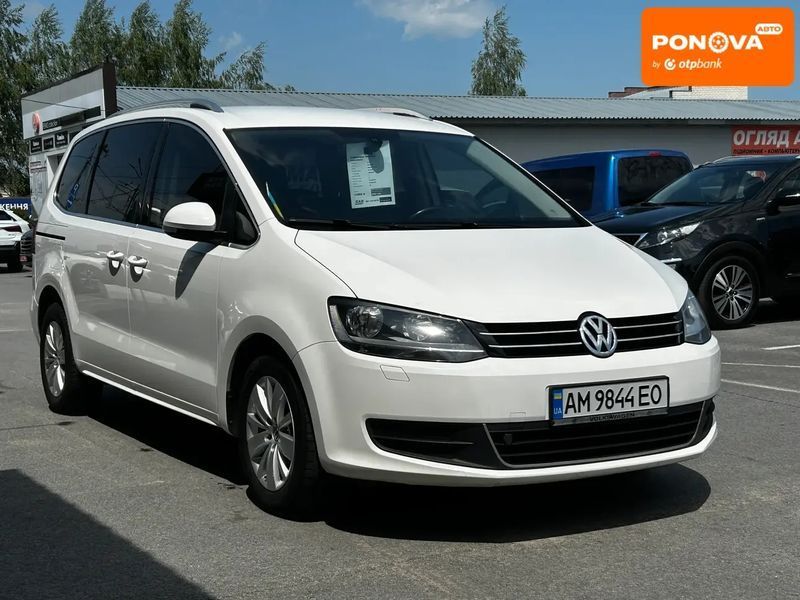 Volkswagen Sharan, 2011 р., Дизель, 287 тис. км, Мінівен, Білий, Житомир AT-10417959 фото