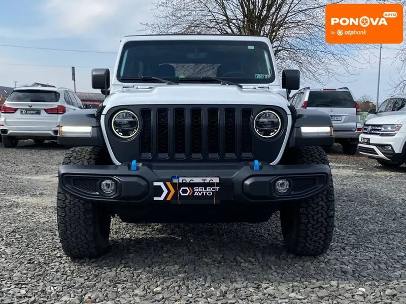 Jeep Wrangler, 2022 р., Гібрид (HEV), 32 тис. км, Позашляховик / Кросовер, Білий, Львів AT-10400658 фото