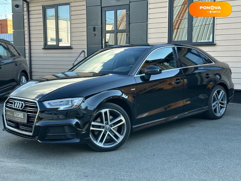 Audi A3, 2017, Бензин, 1.98 л., 65 тис. км, Седан, Чорний, Київ 108736 фото