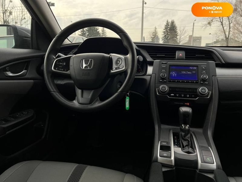 Honda Civic, 2017, Бензин, 2 л., 20 тис. км, Хетчбек, Сірий, Львів 23001 фото