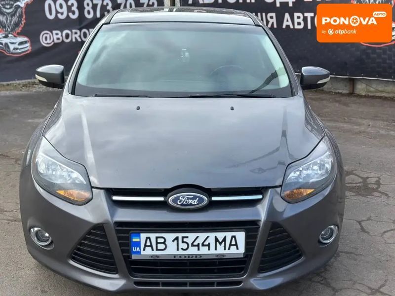 Ford Focus, 2013 р., Бензин, 245 тис. км, Седан, Сірий, Вінниця AT-10413624 фото