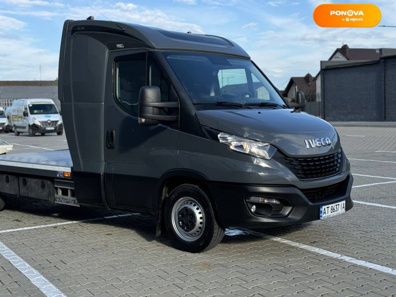 Iveco Daily груз., 2019, Дизель, 3 л., 490 тыс. км, Евакуатор, Серый, Ивано Франковск 101009 фото