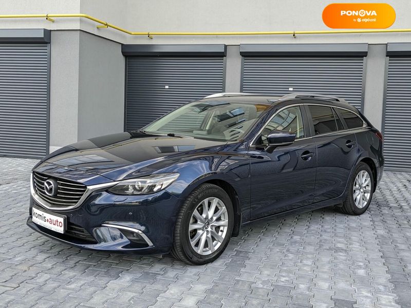 Mazda 6, 2017, Бензин, 2 л., 98 тис. км, Універсал, Синій, Хмельницький 50617 фото