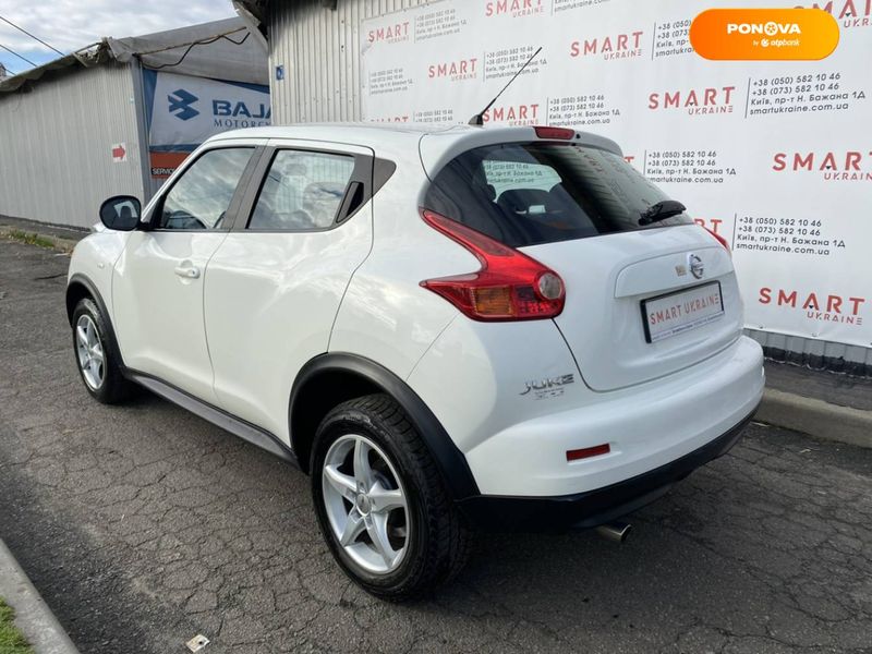 Nissan Juke, 2012, Бензин, 1.6 л., 99 тис. км, Позашляховик / Кросовер, Білий, Київ 7745 фото