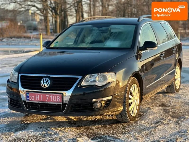 Volkswagen Passat, 2010 р., Бензин, 220 тис. км, Універсал, Чорний, Кропивницький (Кіровоград) AT-10410161 фото