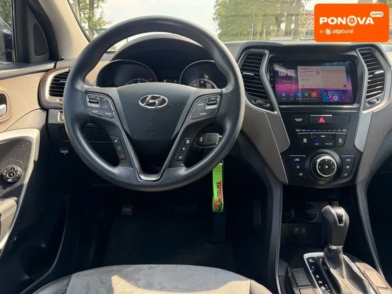 Hyundai Santa FE, 2017 г., Газ пропан-бутан / Бензин, 185 тыс. км, Внедорожник / Кроссовер, Чорный, Умань AT-10425611 фото