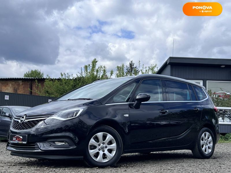 Opel Zafira Tourer, 2017, Дизель, 1.6 л., 164 тис. км, Мінівен, Чорний, Луцьк 40842 фото