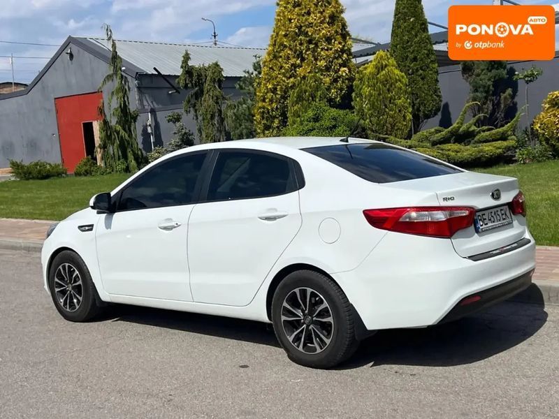Kia Rio, 2014 р., Бензин, 140 тис. км, Седан, Білий, Дніпро (Дніпропетровськ) AT-10418109 фото