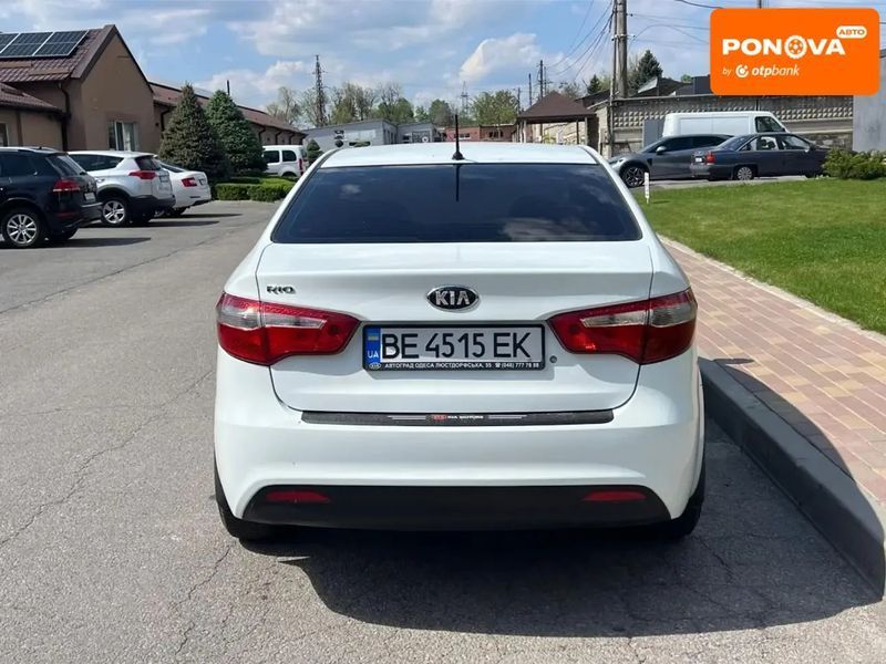Kia Rio, 2014 р., Бензин, 140 тис. км, Седан, Білий, Дніпро (Дніпропетровськ) AT-10418109 фото