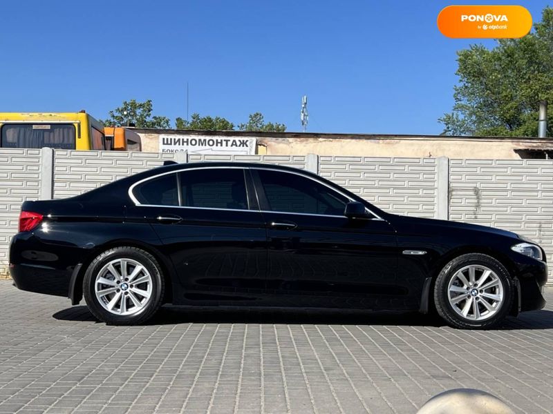 BMW 5 Series, 2012, Бензин, 2 л., 226 тыс. км, Седан, Чорный, Одесса Cars-Pr-67535 фото
