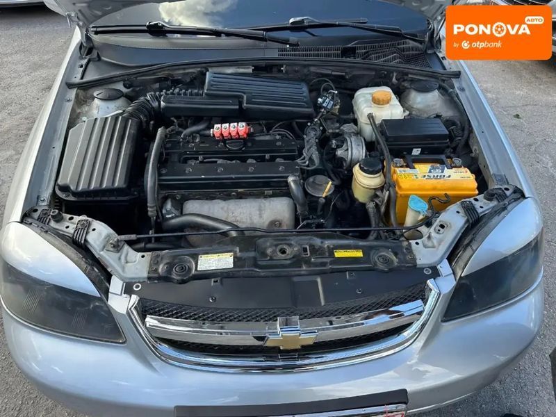 Chevrolet Lacetti, 2006 р., Газ пропан-бутан / Бензин, 237 тис. км, Седан, Сірий, Кам'янське (Дніпродзержинськ) AT-10402151 фото