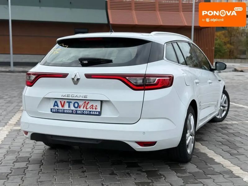Renault Megane, 2017 г., Дизель, 195 тыс. км, Универсал, Белый, Кривой Рог AT-10407001 фото