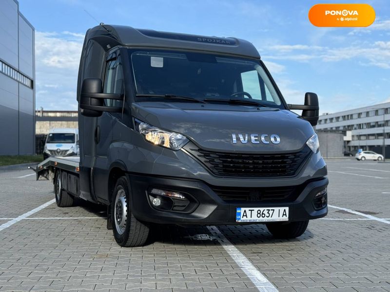 Iveco Daily груз., 2019, Дизель, 3 л., 490 тыс. км, Евакуатор, Серый, Ивано Франковск 101009 фото