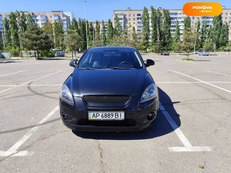 Kia Ceed, 2008, Газ пропан-бутан / Бензин, 2 л., 219 тис. км, Хетчбек, Чорний, Миколаїв Cars-Pr-61692 фото