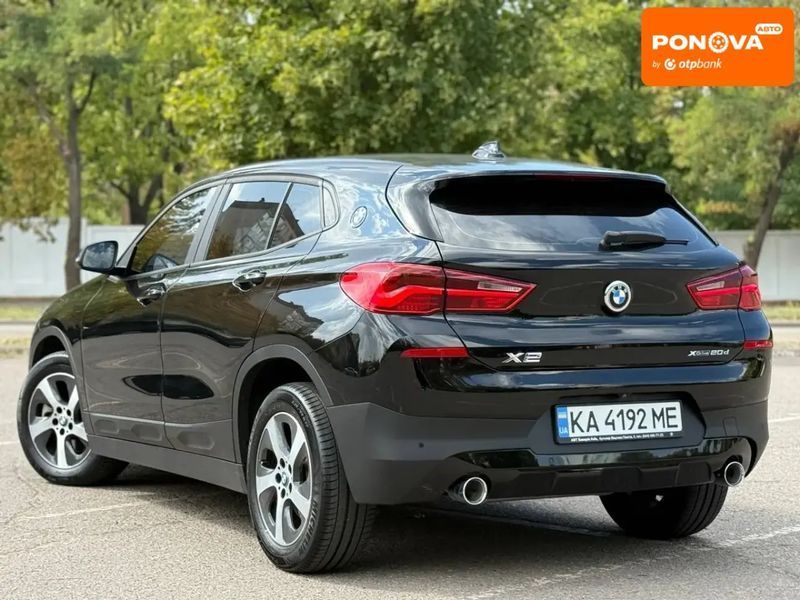 BMW X2, 2018 р., Дизель, 76 тис. км, Позашляховик / Кросовер, Чорний, Кривий Ріг AT-10401278 фото