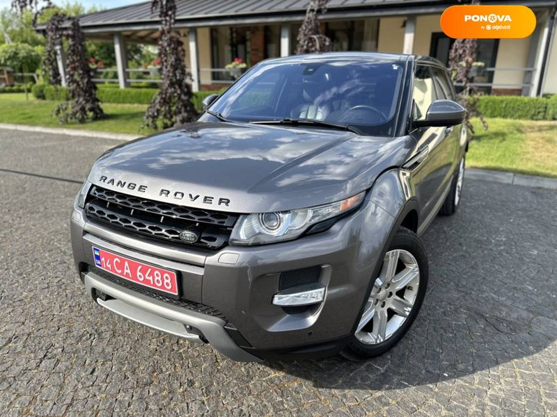 Land Rover Range Rover Evoque, 2015, Бензин, 2 л., 161 тыс. км, Внедорожник / Кроссовер, Серый, Львов Cars-Pr-64478 фото