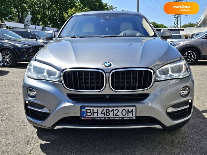 BMW X6, 2014, Бензин, 2.98 л., 138 тыс. км, Внедорожник / Кроссовер, Серый, Одесса 44519 фото