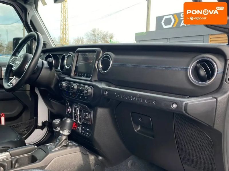 Jeep Wrangler, 2022 р., Гібрид (HEV), 32 тис. км, Позашляховик / Кросовер, Білий, Львів AT-10400658 фото