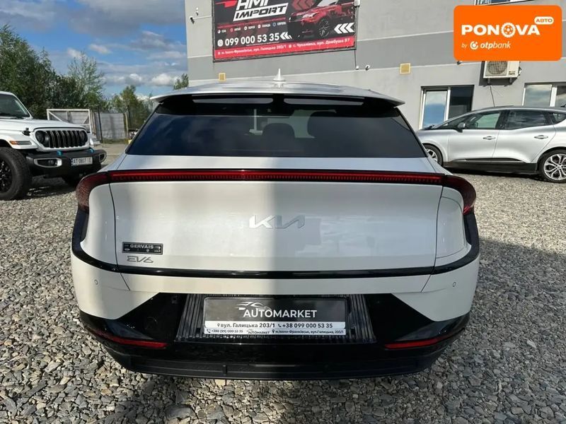 Kia EV6, 2023 р., Електро, 19 тис. км, Універсал, Білий, Івано-Франківськ AT-10416943 фото