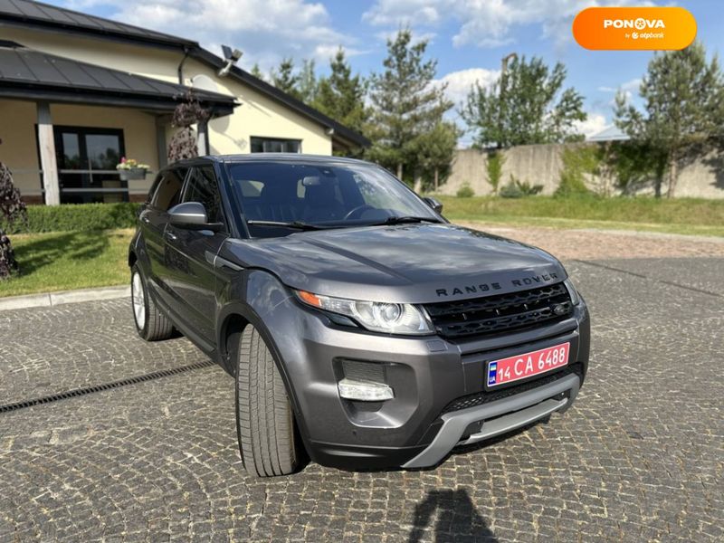 Land Rover Range Rover Evoque, 2015, Бензин, 2 л., 161 тис. км, Позашляховик / Кросовер, Сірий, Львів Cars-Pr-64478 фото