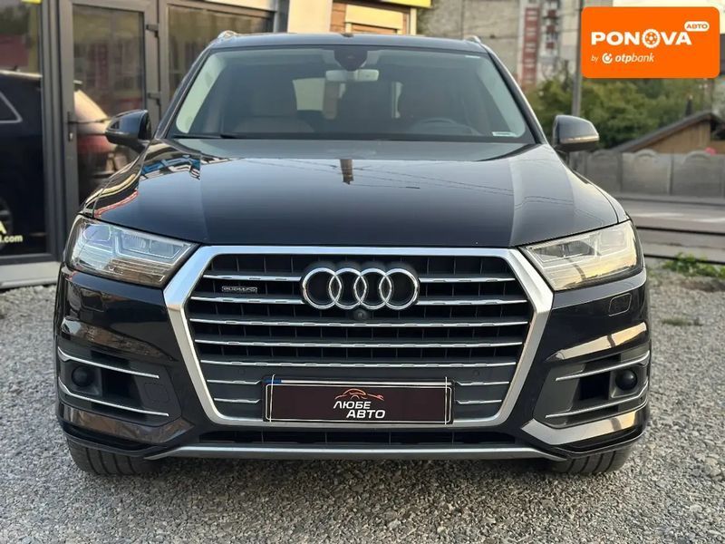Audi Q7, 2016 р., Бензин, 201 тис. км, Позашляховик / Кросовер, Синій, Івано-Франківськ AT-10401755 фото