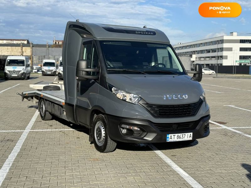 Iveco Daily груз., 2019, Дизель, 3 л., 490 тыс. км, Евакуатор, Серый, Ивано Франковск 101009 фото