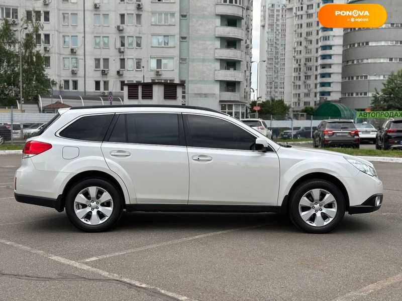 Subaru Outback, 2011, Газ пропан-бутан / Бензин, 2.46 л., 200 тис. км, Універсал, Білий, Київ 101155 фото