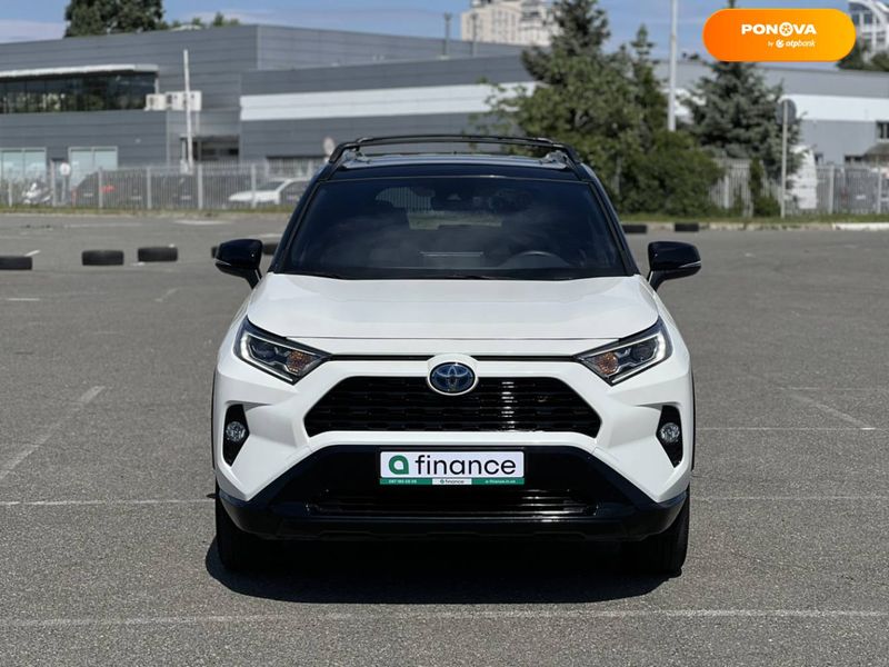 Toyota RAV4, 2021, Гібрид (HEV), 2.49 л., 53 тис. км, Позашляховик / Кросовер, Білий, Київ 108783 фото