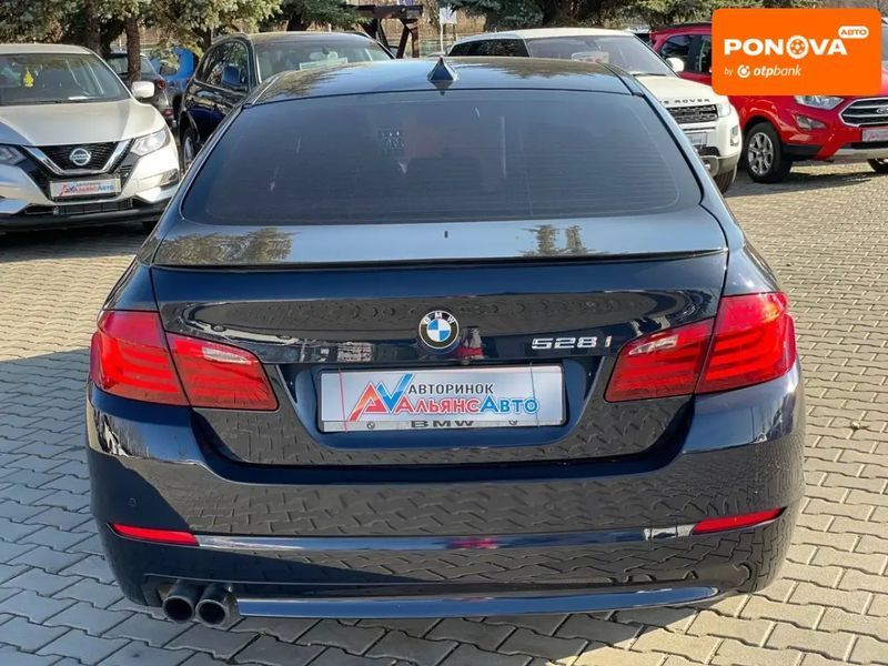 BMW 5 Series, 2013 р., Бензин, 227 тис. км, Седан, Синій, Кривий Ріг AT-10405332 фото