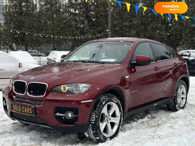 BMW X6, 2010, Дизель, 3 л., 147 тис. км, Позашляховик / Кросовер, Червоний, Львів 18129 фото