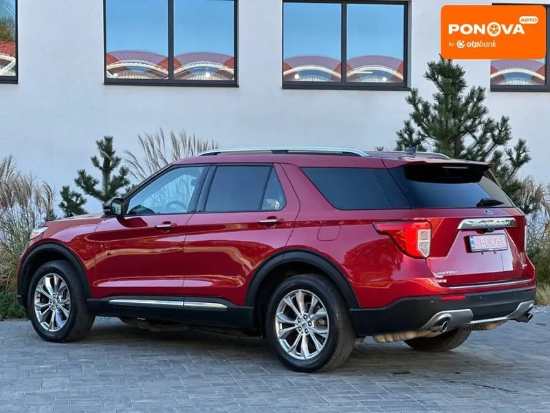 Ford Explorer, 2021 р., Бензин, 158 тис. км, Позашляховик / Кросовер, Червоний, Луцьк AT-10405664 фото