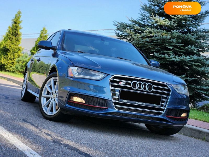 Audi A4, 2014, Бензин, 1.98 л., 211 тис. км, Седан, Синій, Київ 109809 фото